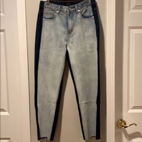Caara Two Tone Jeans - Picture 2 of 5